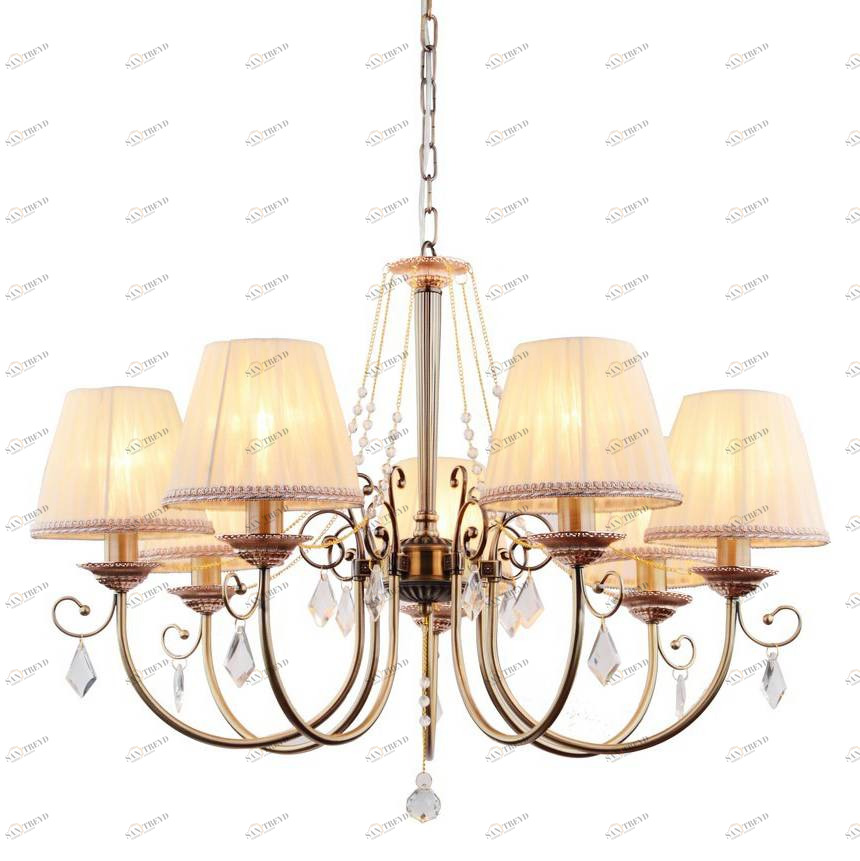 Подвесная люстра Arte Lamp 34 A6021LM-7AB ARTE LAMP ДИЗАЙНЕРСКИЕ 056500 Белый 