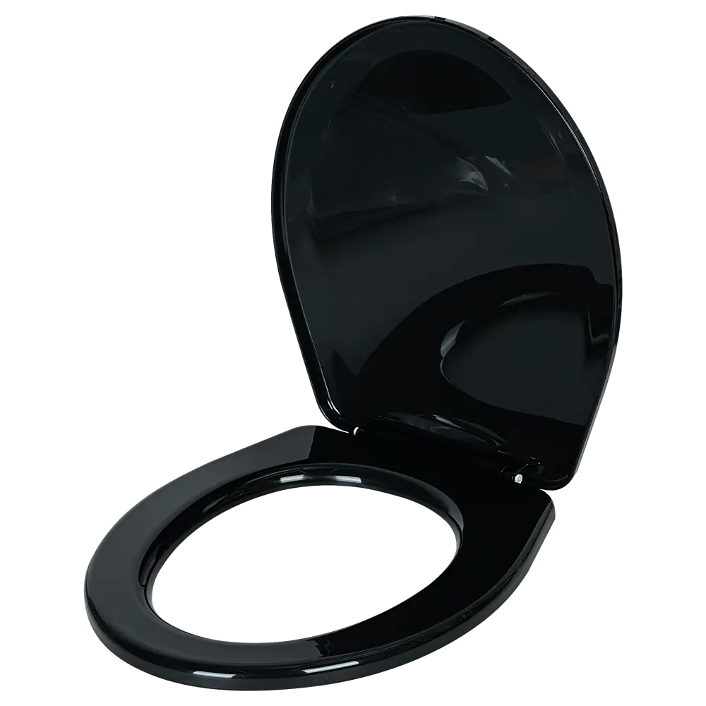 Сиденье для унитаза Orio цвет черный матовый Сиденья для унитаза STLM-2034745 - Вид №1