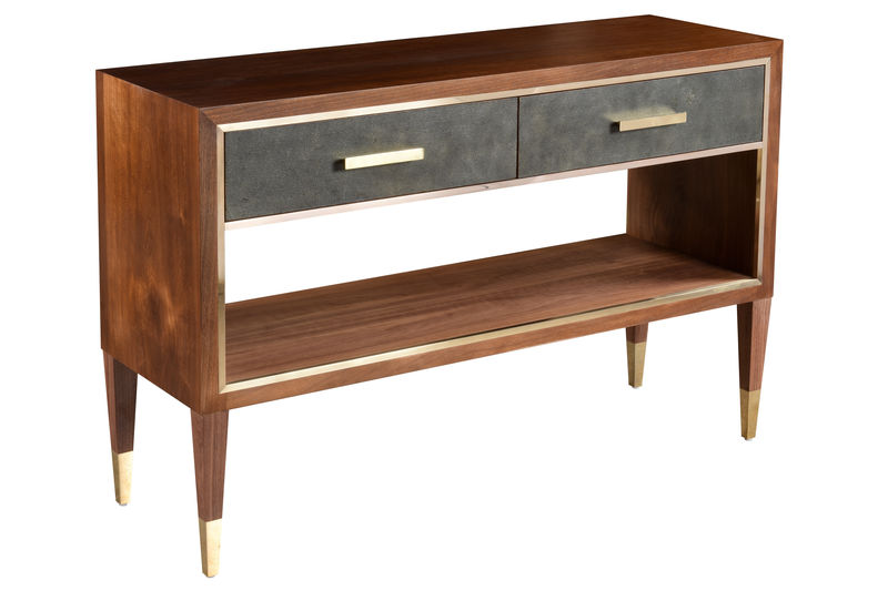 Консоль Hoxton с двумя ящиками ijlbrown sun-id-3251862