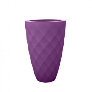 073107 Кашпо Nano матовое фиолетовое 28см Vondom Vases