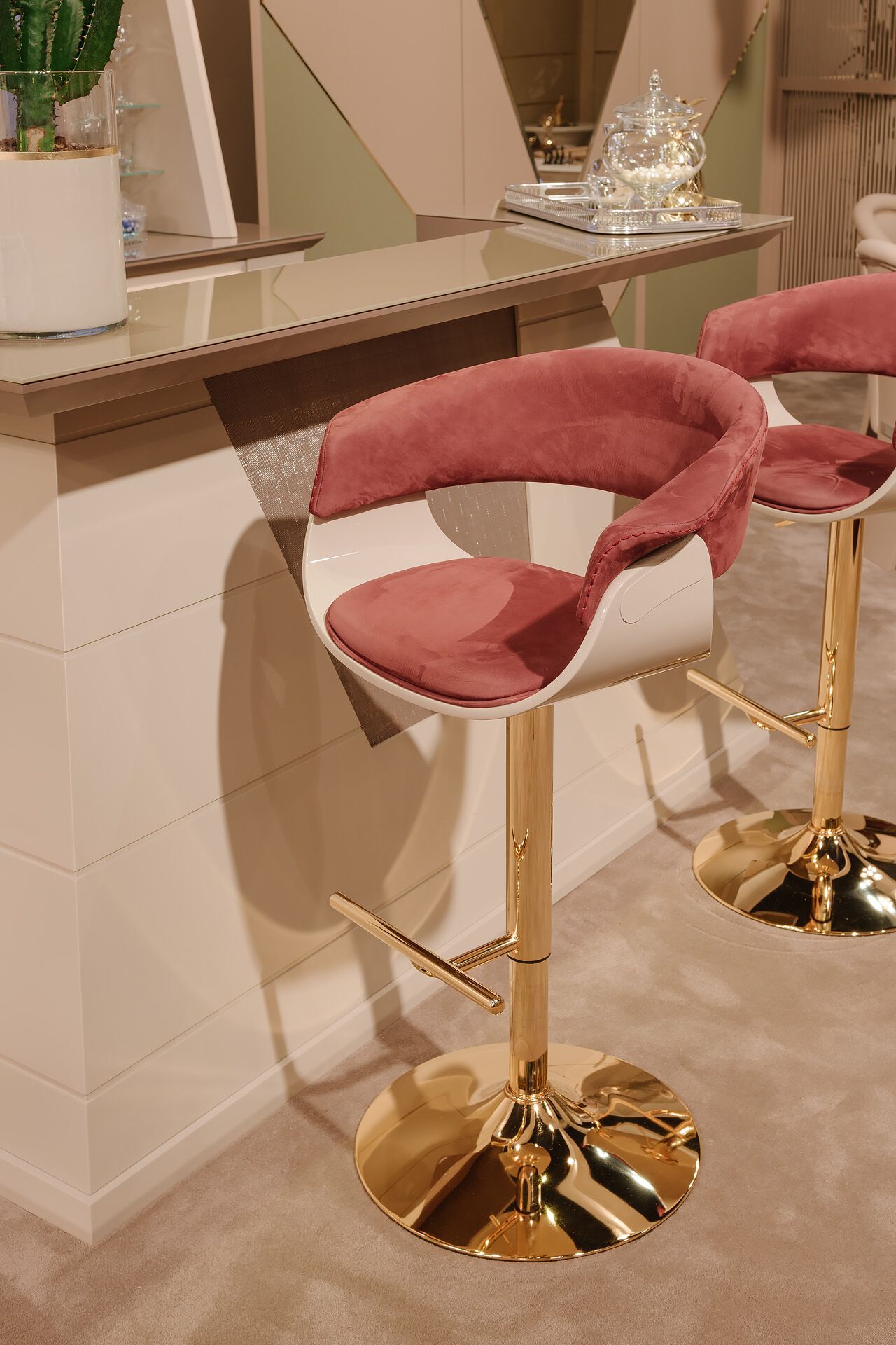 Барный стул со спинкой Vismara Design JOYCE ARCH-00124660 - Вид №1