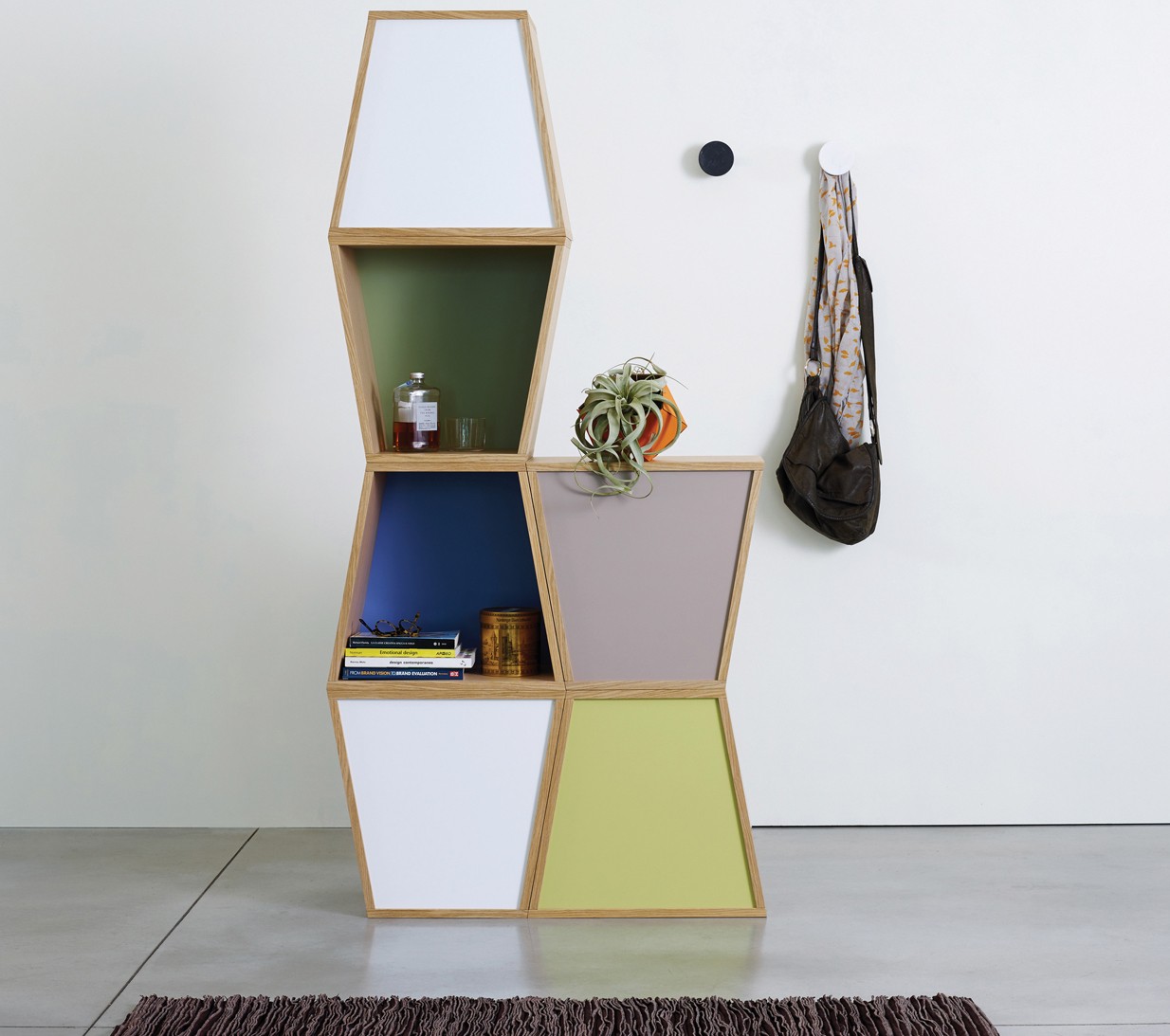 Ex.T Flatwork Блок штабелирования из листового металла зеленого цвета EXFLATWORK/CHART  - Вид №1