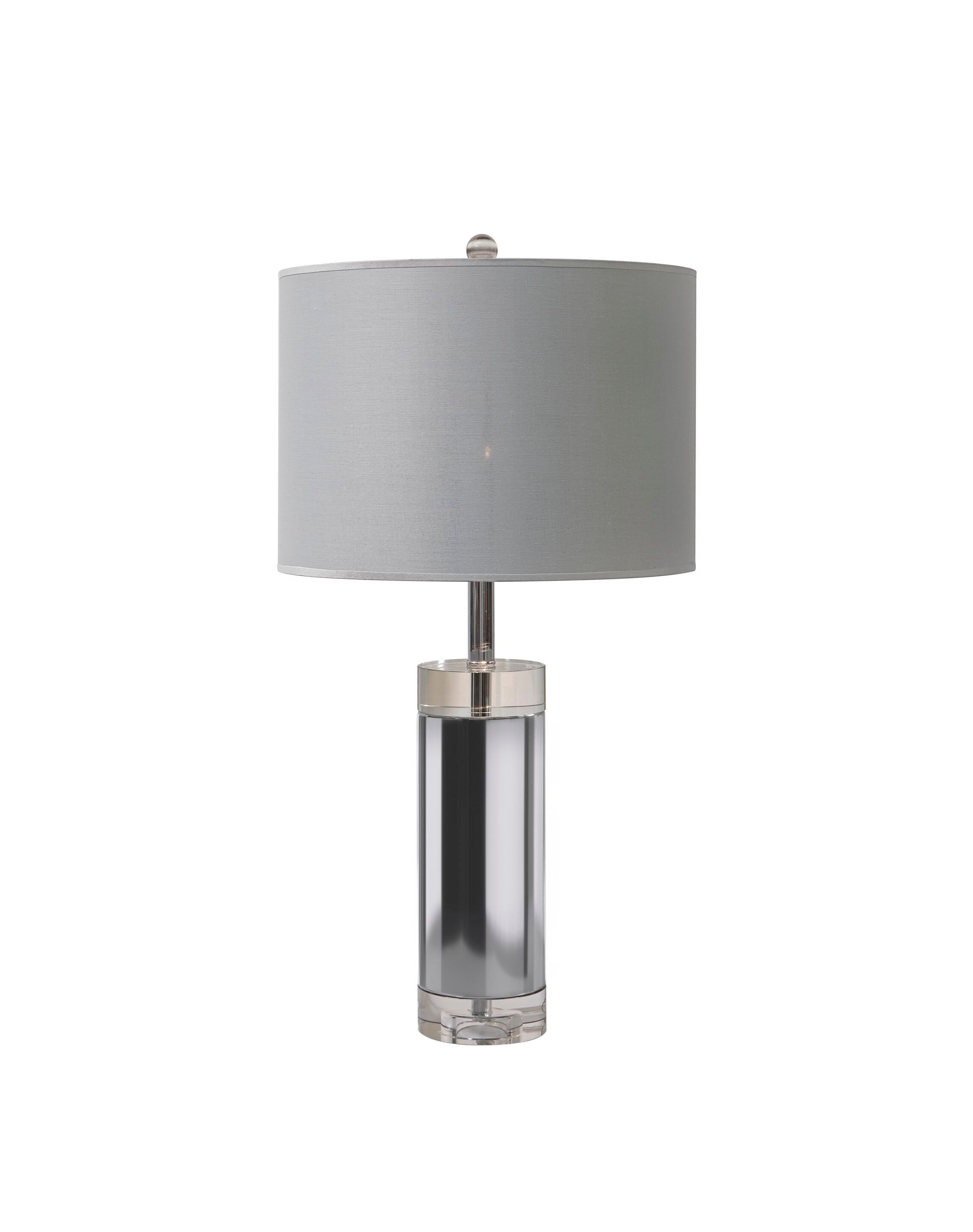 Настольная лампа из нержавеющей стали и хрусталя K-Lighting Metanira ARCH-00010874 - Вид №1