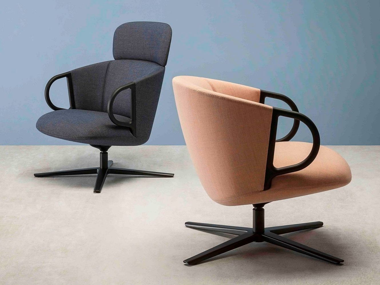 4-спицевое кресло из ткани с высокой спинкой GABER Cucaracha ARCH-00033551 - Вид №11