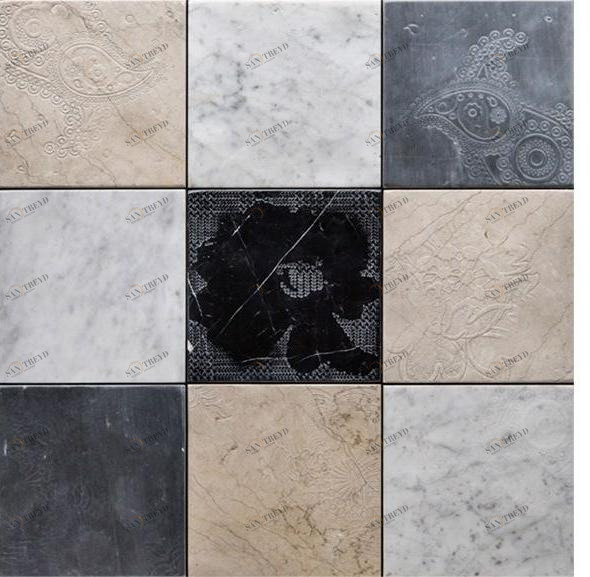 Lithos Mosaico Italia Пол из натурального камня Maison&objet 2018 sun-id-1386693