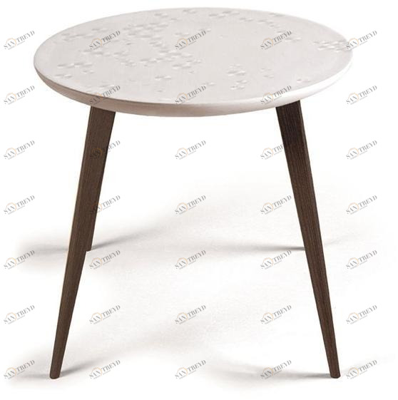 Lladró Круглый журнальный столик из фарфора Moment 01040228