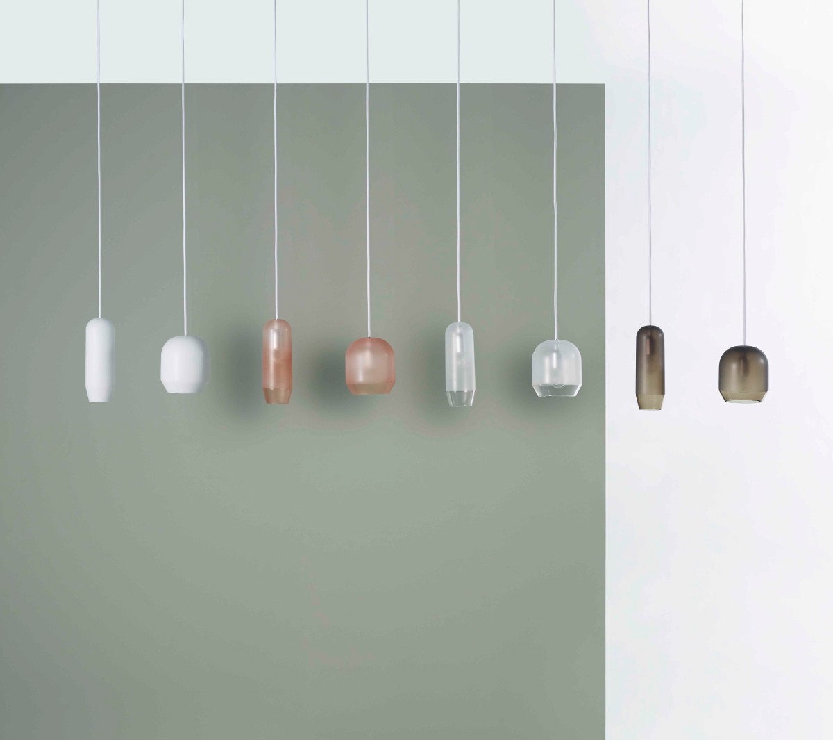 Ex.T Raso tall Подвесной светильник из белого стекла EXRASOT/WHITE - Вид №1