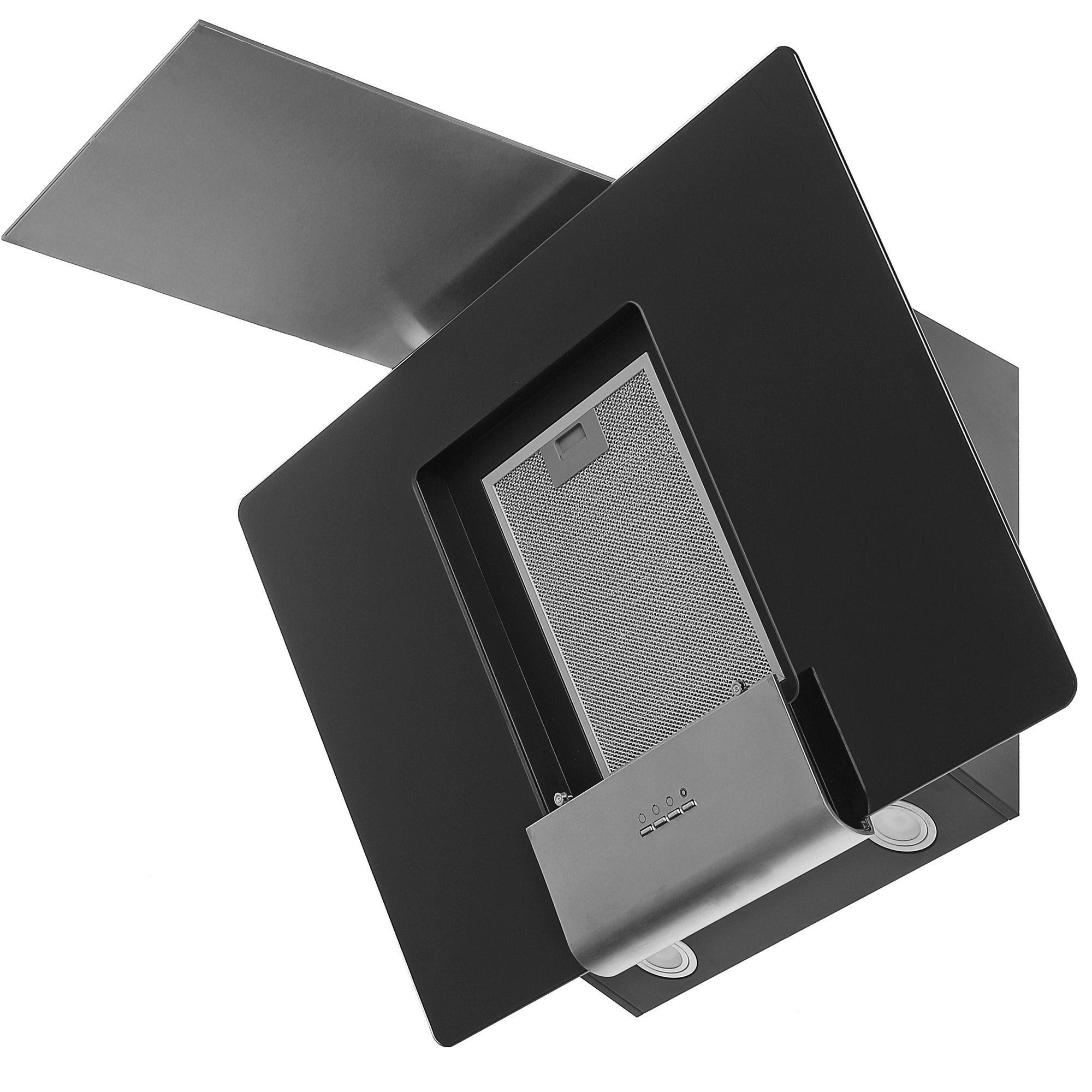 8105489 Вытяжка наклонная KRONA TALLI 900 glass 3P серебристый/черный STDN-0049249 - Вид №3