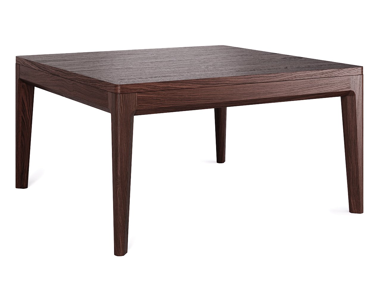 Журнальный столик квадратный темный дуб 65 см Case №1 THE IDEA  210082 Коричневый  - Вид №1