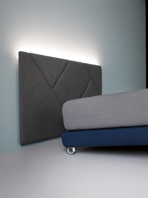 Caccaro Двуспальная кровать из ткани с мягким изголовьем sun-id-1510915 - Вид №2