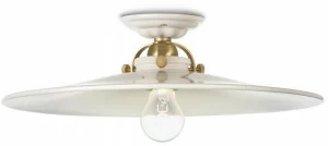 FERROLUCE Керамический потолочный светильник прямого света Asti C104 - c105