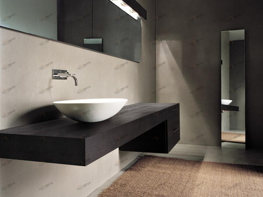 Moab80 Подвесная тумба под умывальник из кофейного дуба Block2 sun-id-1352965