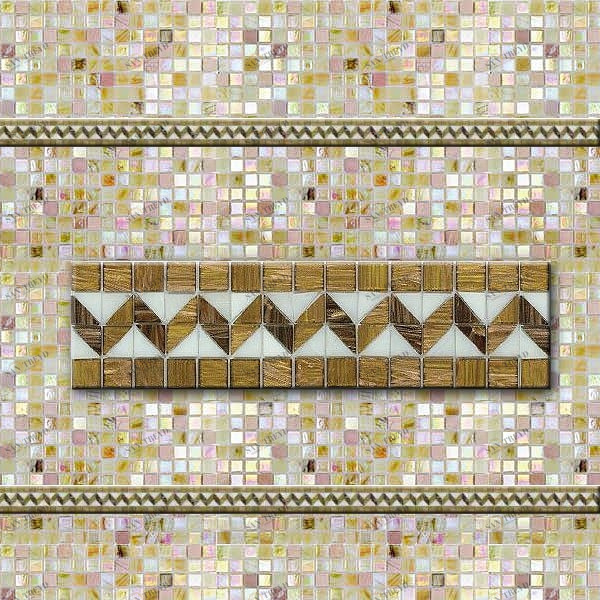 БОРДЮР ИЗ СТЕКЛЯННОЙ МОЗАИКИ BC314 ALMA БОРДЮРЫ ХУДОЖЕСТВЕННЫЕ