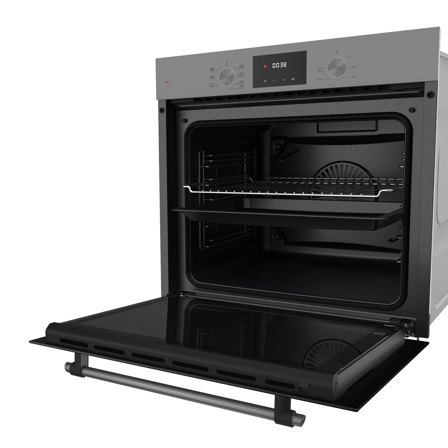 9242201 Электрический духовой шкаф LEX EDP 671 GR MAX серый STDN-0072781 - Вид №2