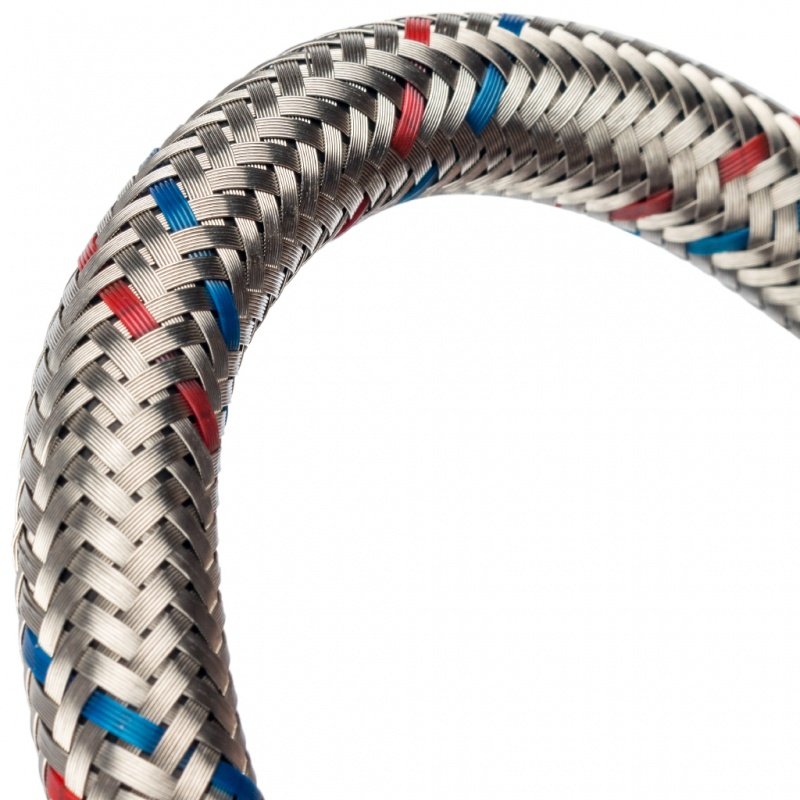 Гибкая подводка для воды M10 (18 мм) х 1/2 BP STOUT - 500 мм SHF0026181015 - Вид №3