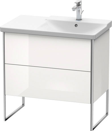 XS446708686 XSquare Тумбочка напольная Капучино глянцевый лак Duravit - Вид №2