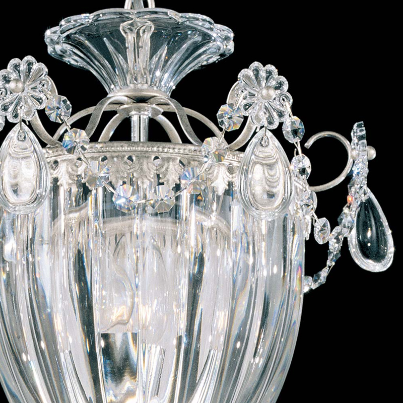 Бра 1240-48 от Schonbek SCHONBEK ПОД СТАРИНУ, ФОНАРЬ 245346 Прозрачный;серебро  - Вид №2