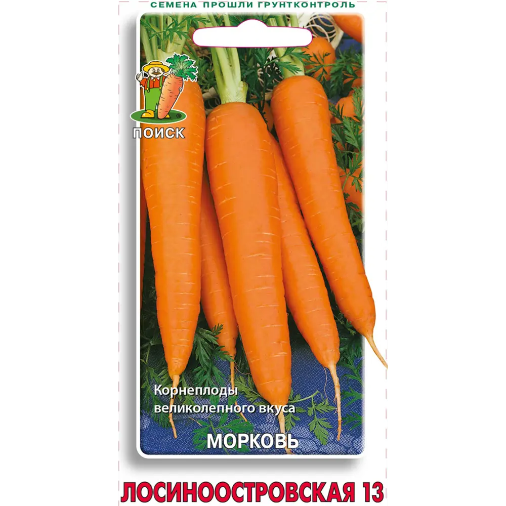 Морковь ПОИСК «Лосиноостровская 13» — сочные семена для богатого урожая 83227434 STLM-1584798