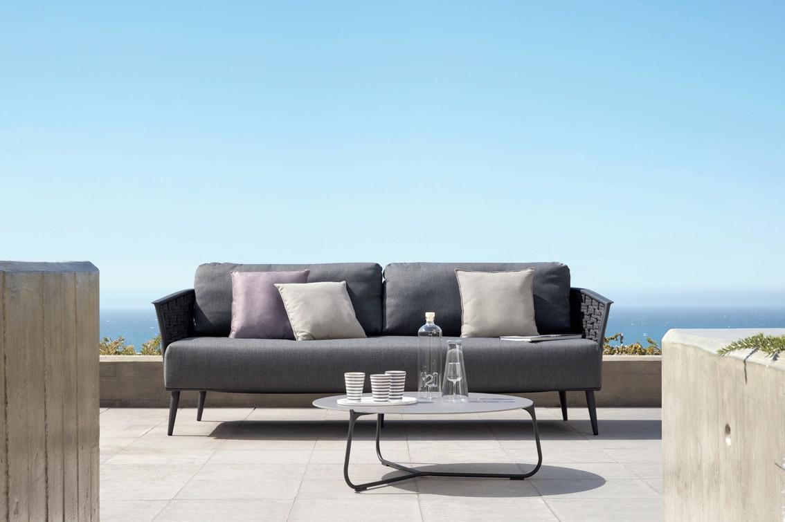 MNST582 3-х мест.ная лава веревка 45мм антрацит Manutti Cascade - Вид №1