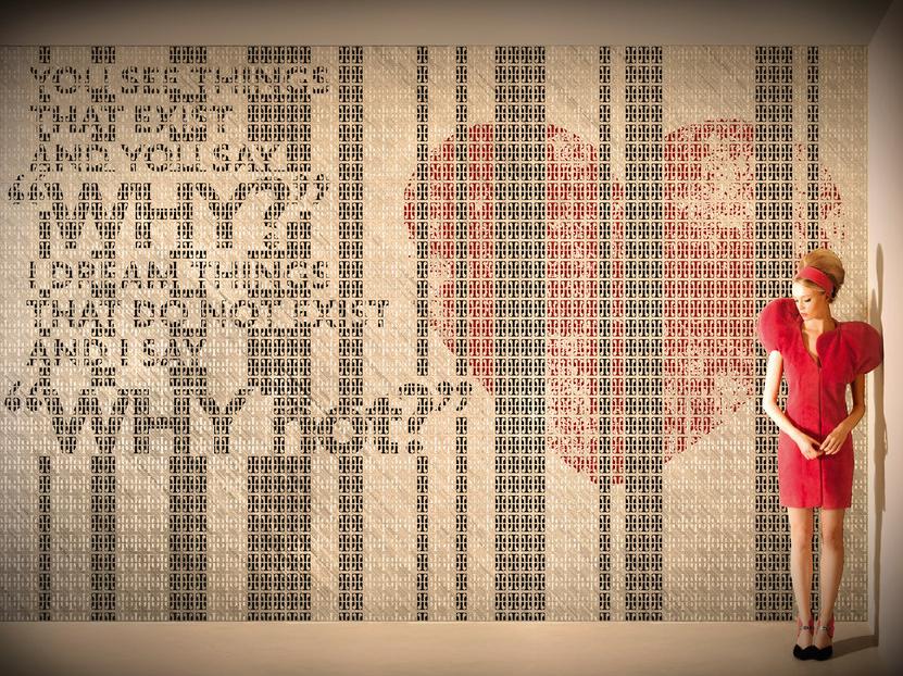 Wall&decò Полосатые обои с тиснением Contemporary wallpaper 2015 sun-id-1494000 - Вид №4