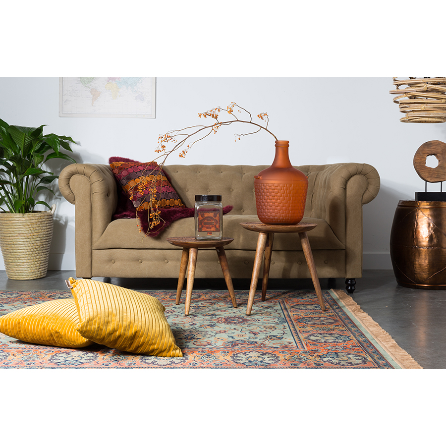 Ковер Bid 200х300 см, зеленый Dutchbone 6000058 - Вид №1