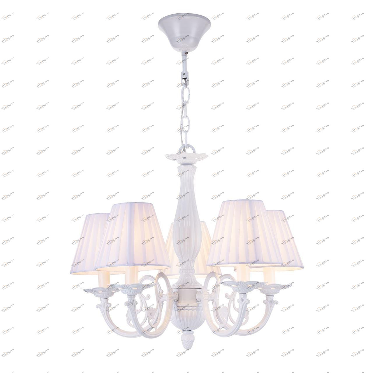 Подвесная люстра Freya Jasmine FR2686PL-05W FREYA ДИЗАЙНЕРСКИЕ, JASMINE 194342 Белый 