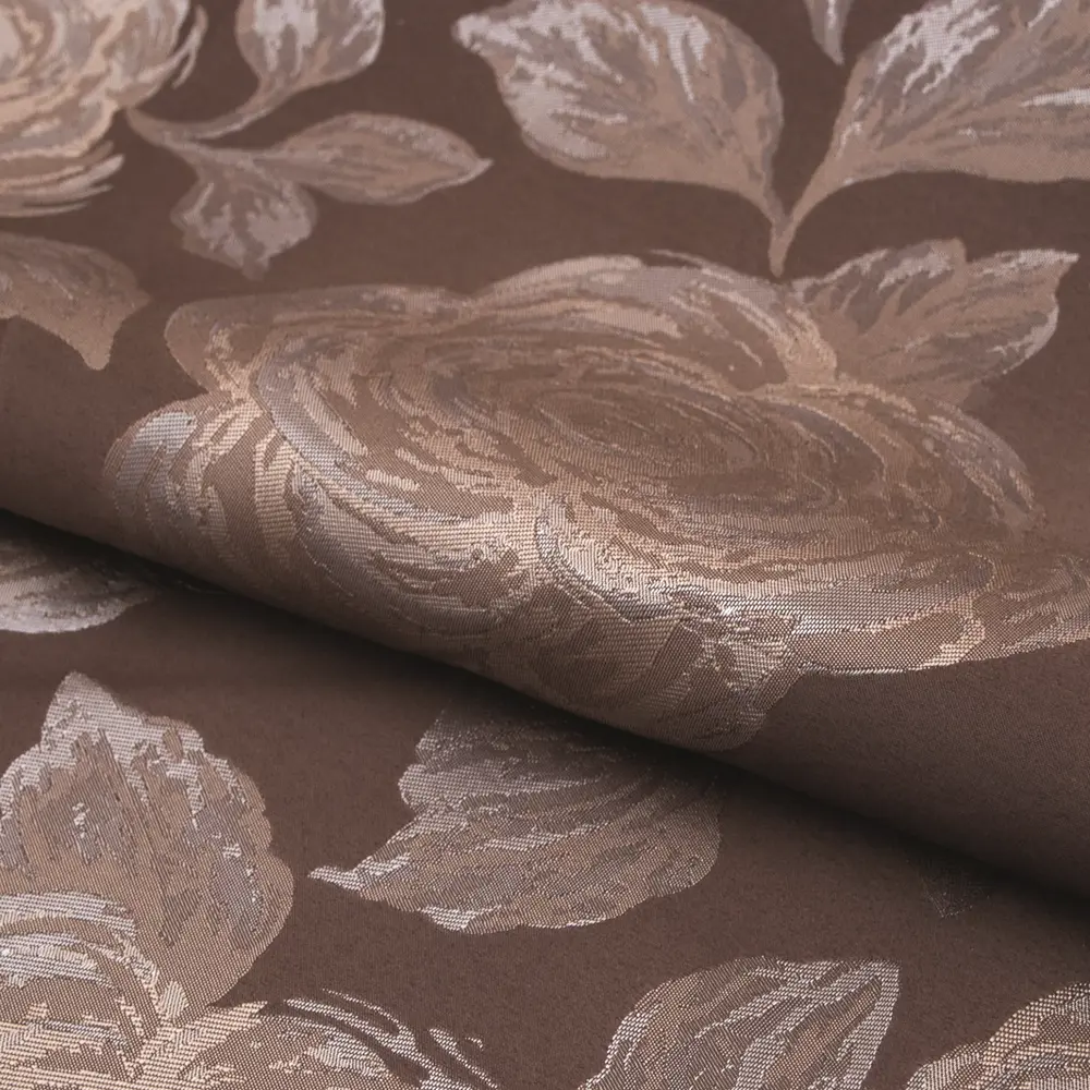Ткань п/м Flora «Flowers» 140 см цвет коричневый AMETIST STLM-2151581