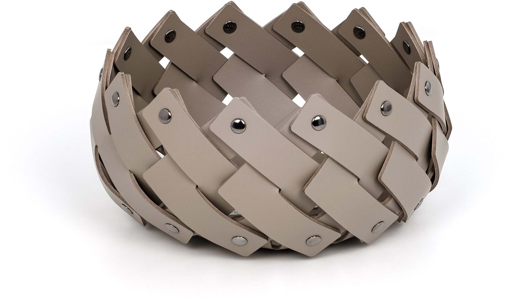 Пустой карман Almeria - Ø25XH13см / регенерированная кожа_белый