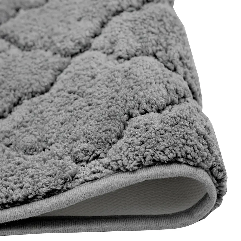 BATH PLUS Лана — коврик для ванной графитовый 70×120 см 89380467 STLM-1578743 - Вид №4