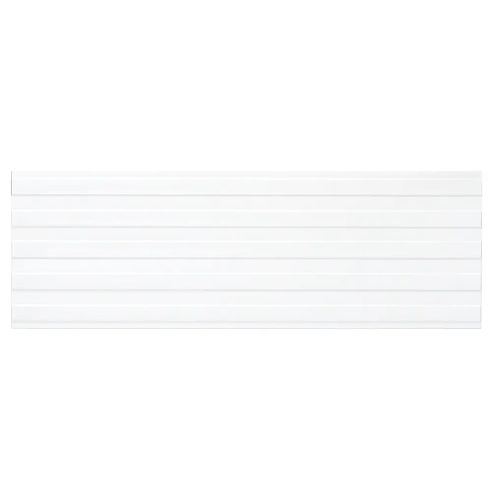 Плитка настенная Керамин Сага 7Д рельеф 90x30 см 1.35 м² цвет белый STLM-2204475