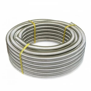 Труба гофрированная отожженая Neptun ССТ 15х0.3 в желтой оболочке IWS (бухта 50м)