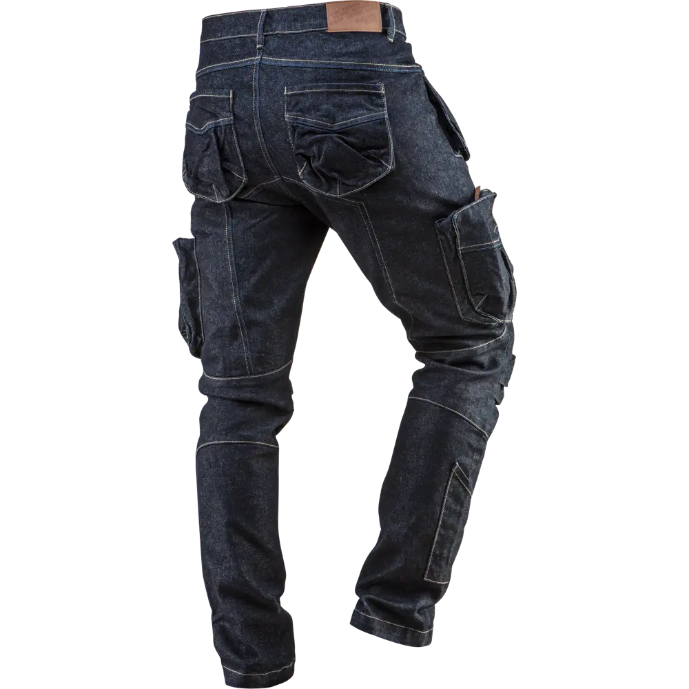 Брюки рабочие 5 карманов Neo Tools Denim темно-синие размер M рост 175 84789476 STLM-2183992  - Вид №1