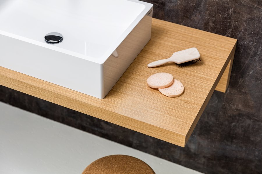 Столешница под раковину L 1000 темный орех Ravak X000000837 - Вид №9