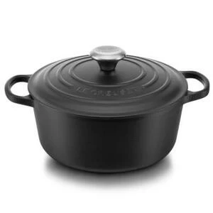 Кастрюля чугунная Le Creuset, Ø26 см, черная