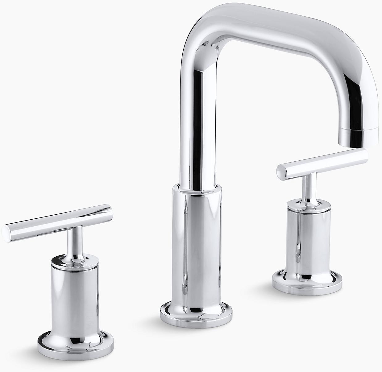 K-T14428-4-RGD Смеситель KOHLER Яркое розовое золото  - Вид №1