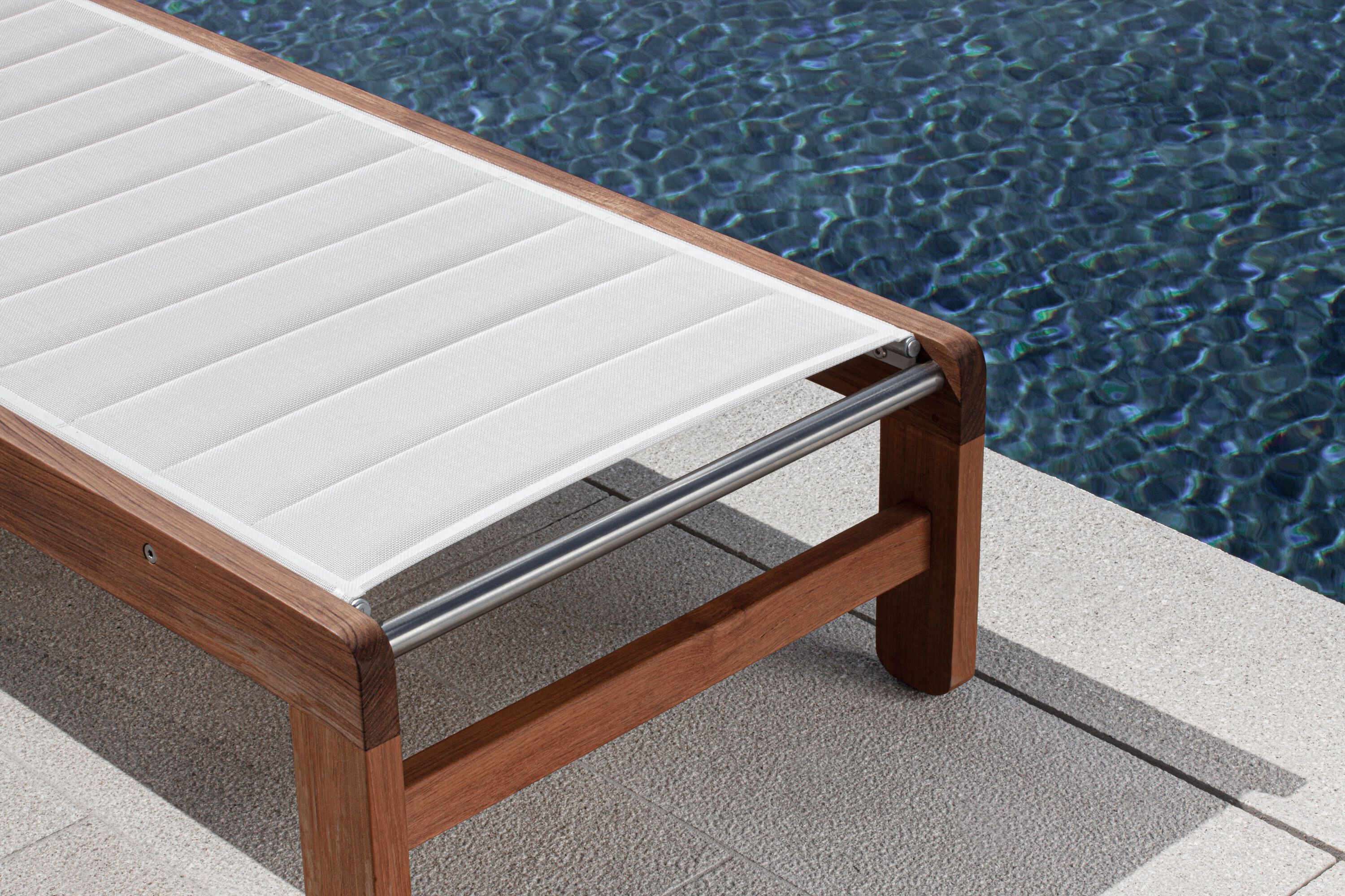 Садовая кровать с откидной спинкой textilene с колесами Atmosphera Дакота ARCH-00103948 - Вид №4