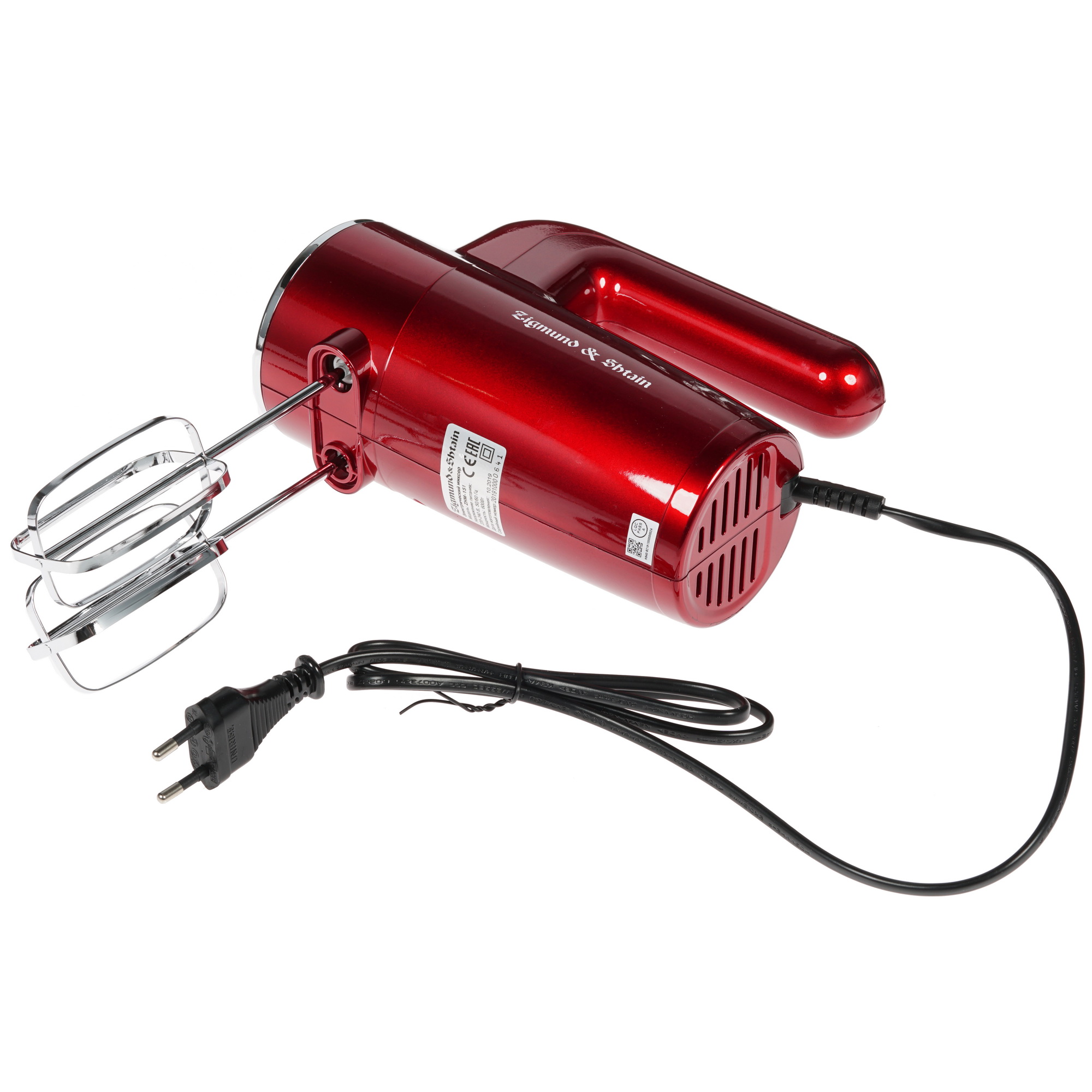 8157871 Миксер Zigmund & Shtain ZHM-151 красный STDN-0086762 - Вид №7