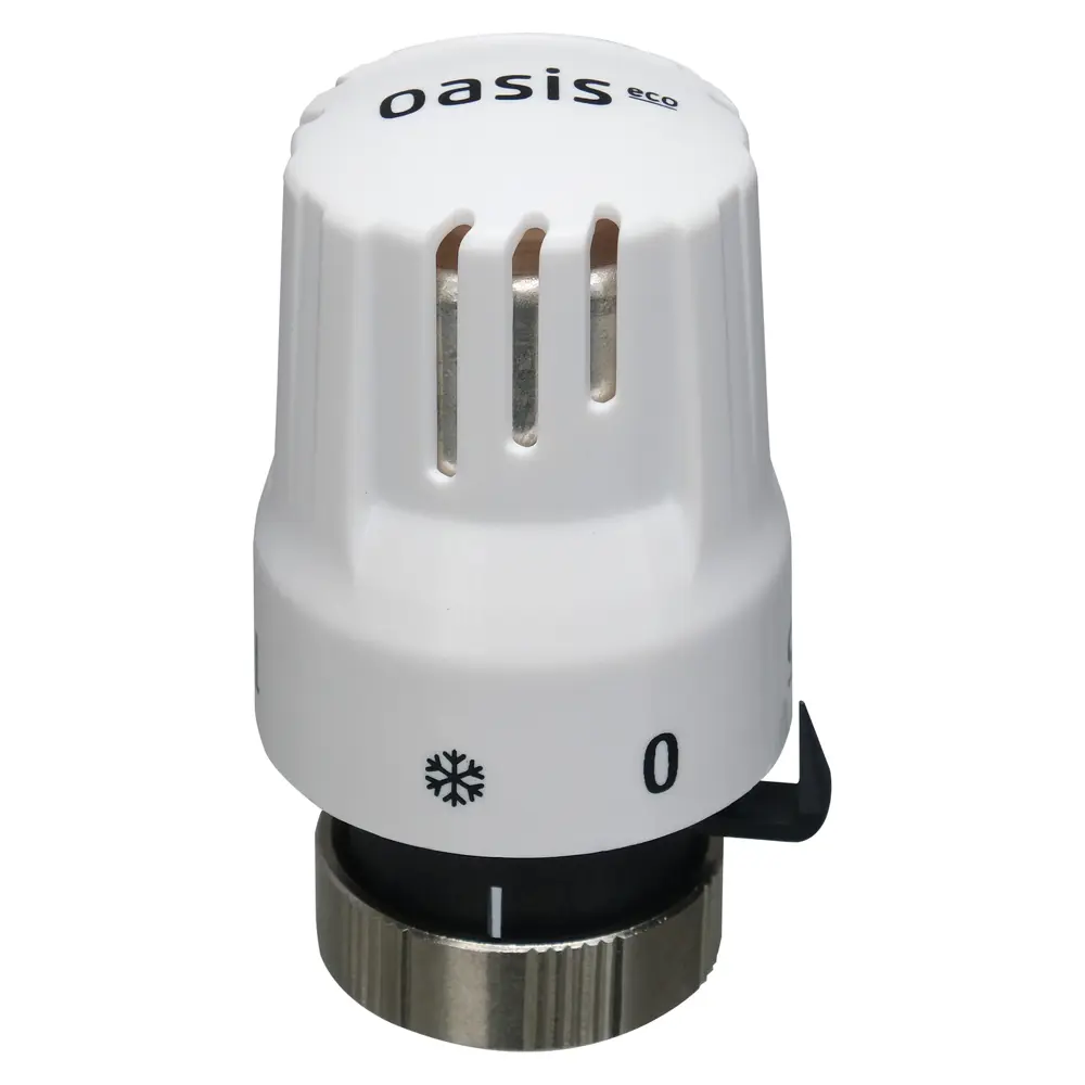 Термостатическая головка жидкостная Oasis Eco T101 M30x1.5 белая 89431366 STLM-2084433 