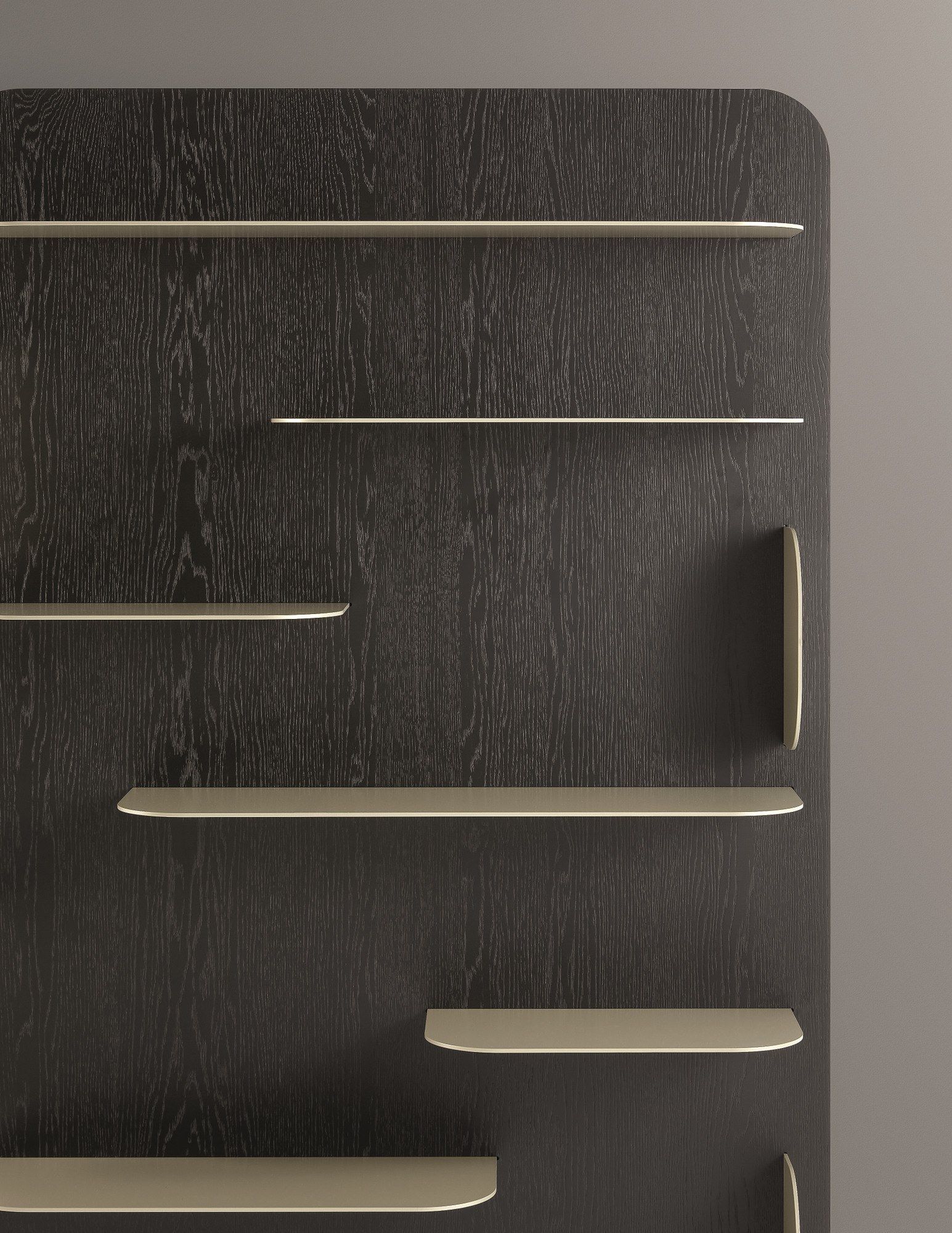 Деревянный настенный книжный шкаф BONALDO Blabla ARCH-00116063 - Вид №5