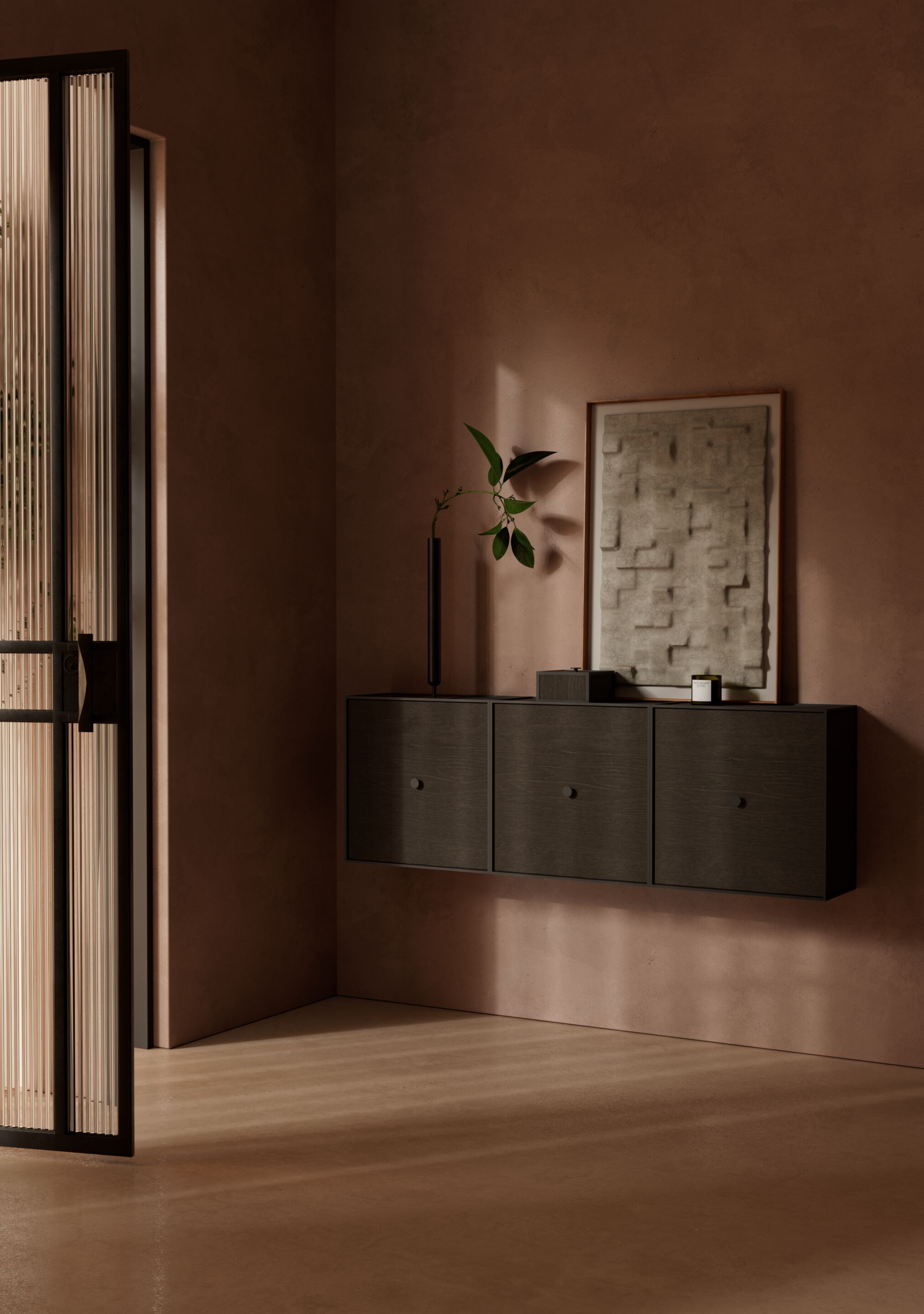 Подвесной шкаф из алюминия и дерева Audo Copenhagen рамка ARCH-00049946 - Вид №5