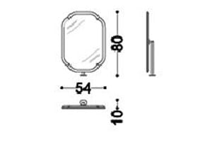 Настольное зеркало OPERA CONTEMPORARY BERSI ARCH-00103371 - Вид №1