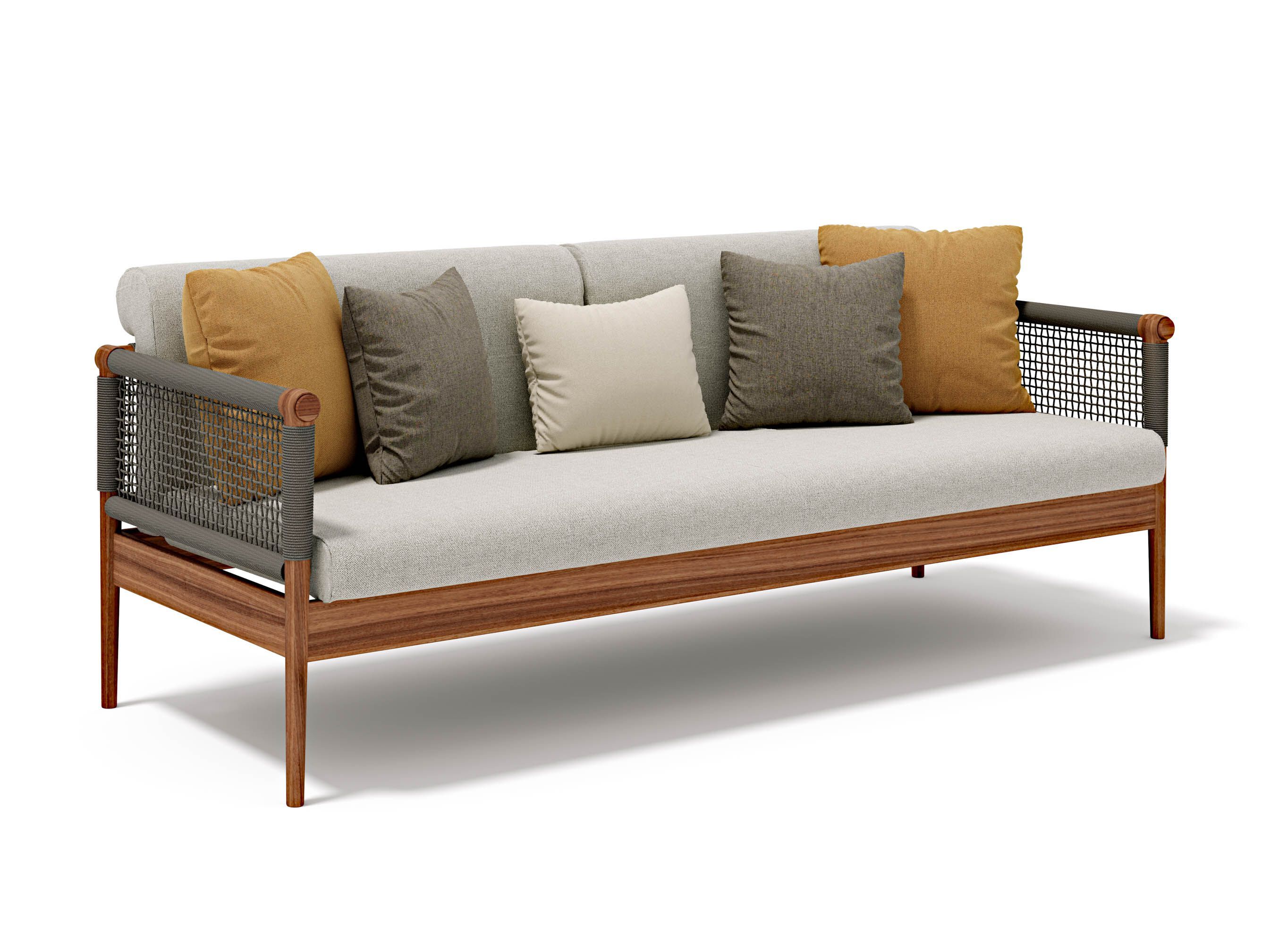 3-местный садовый диван из веревки и ткани Atmosphera Lodge .25 ARCH-00150016