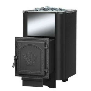 Дровяная печь для бани Везувий Сенсация 16 Антрацит (271)