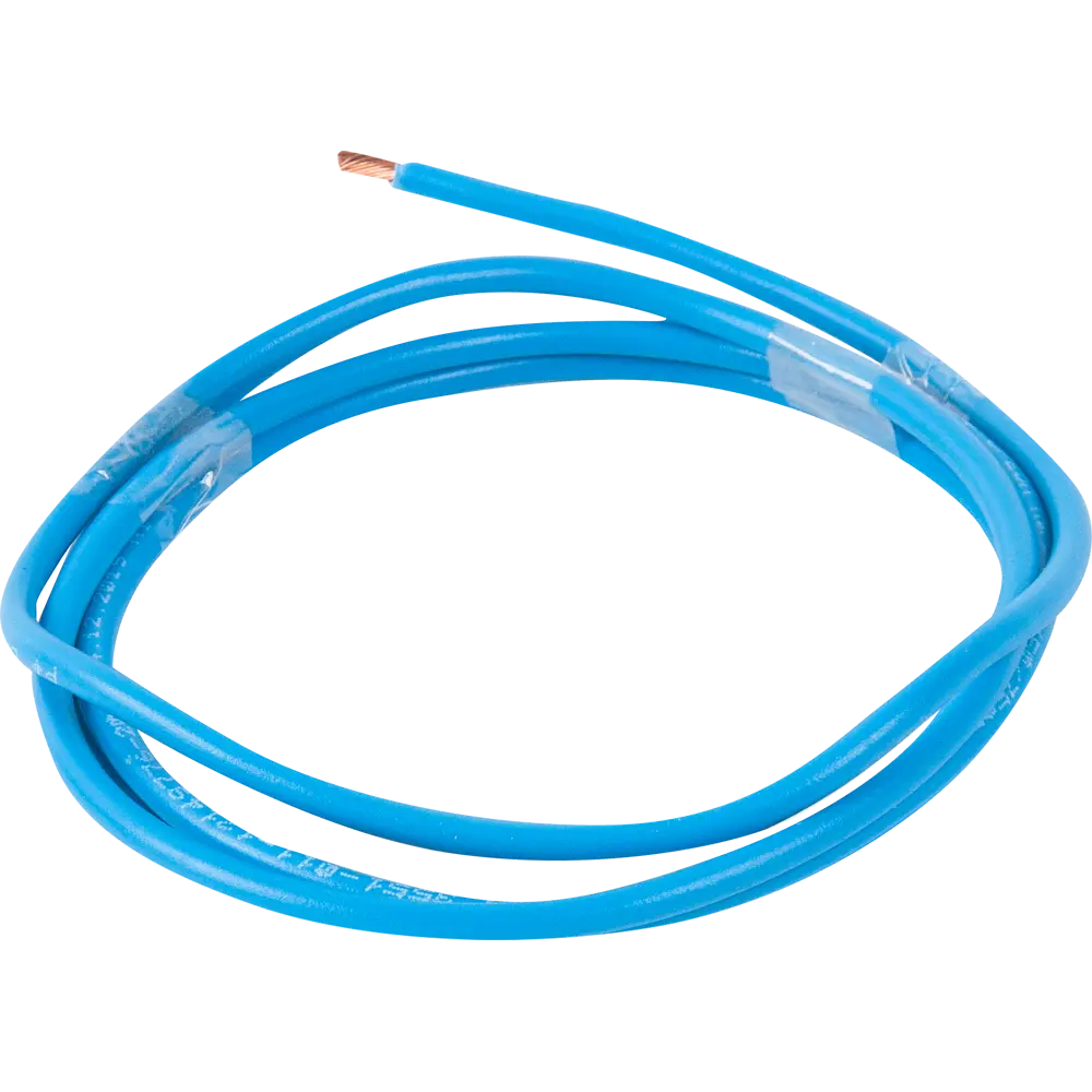 ОРЕОЛ Кабель ПуГВнг(А)-LS 4 мм² синий для электромонтажа 83595353 STLM-1103203 - Вид №1