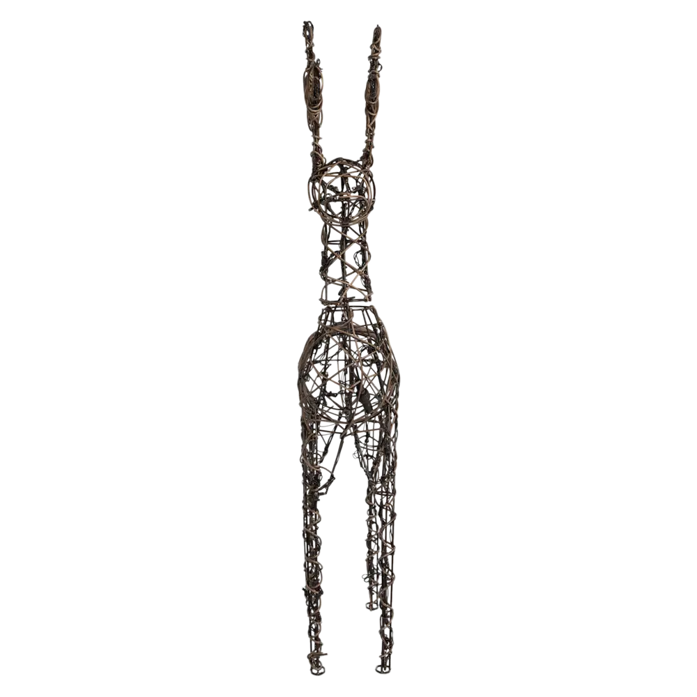 17861641 Электрогирлянда-фигура «Олень» 160 LED ламп, 98 см, коричневый цвет, для улицы STLM-0957093 Santreyd  - Вид №3