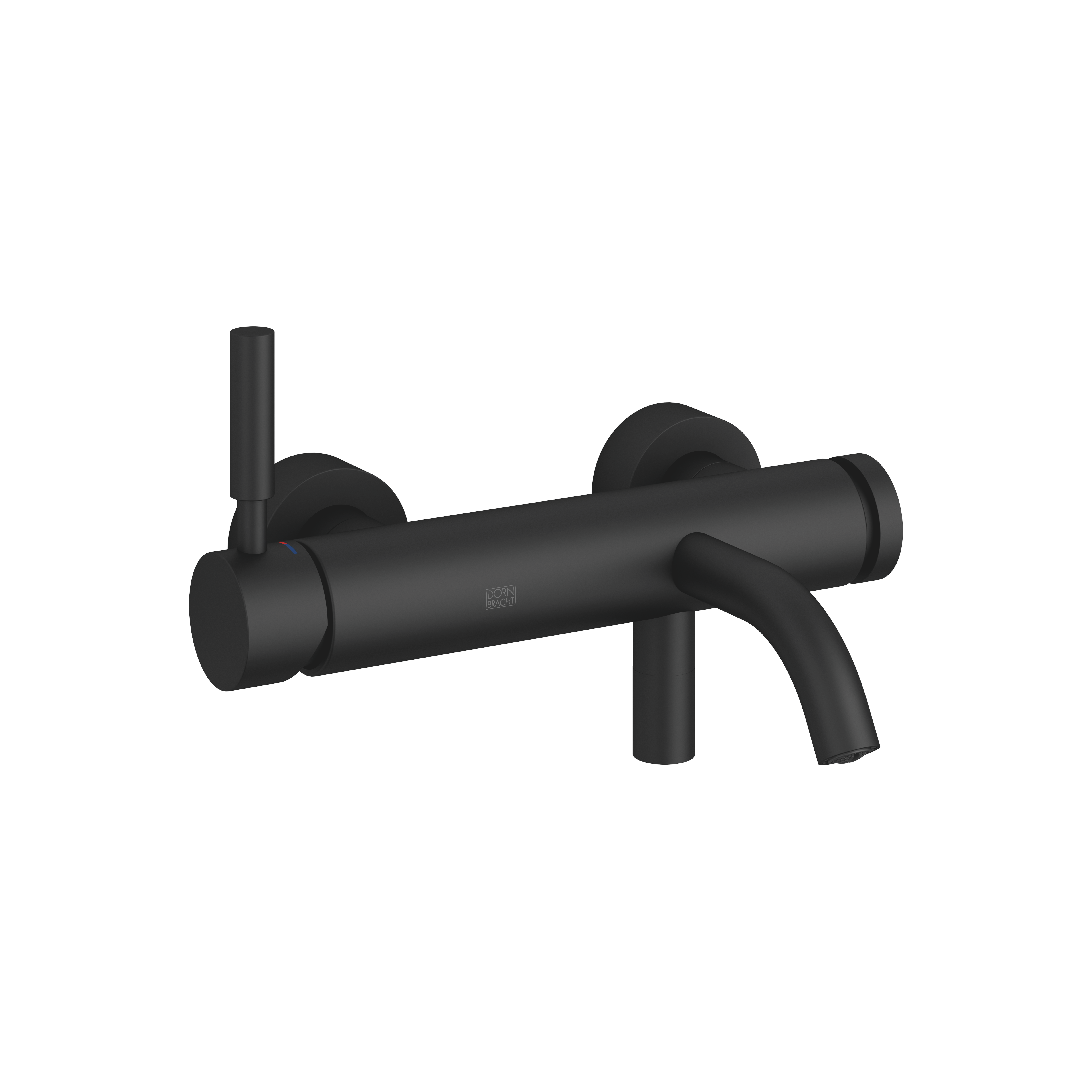 EDITION PRO Смеситель для ванны, однорычажный, настенный, без душевого гарнитура - матовый черный DornBracht 33200626-33