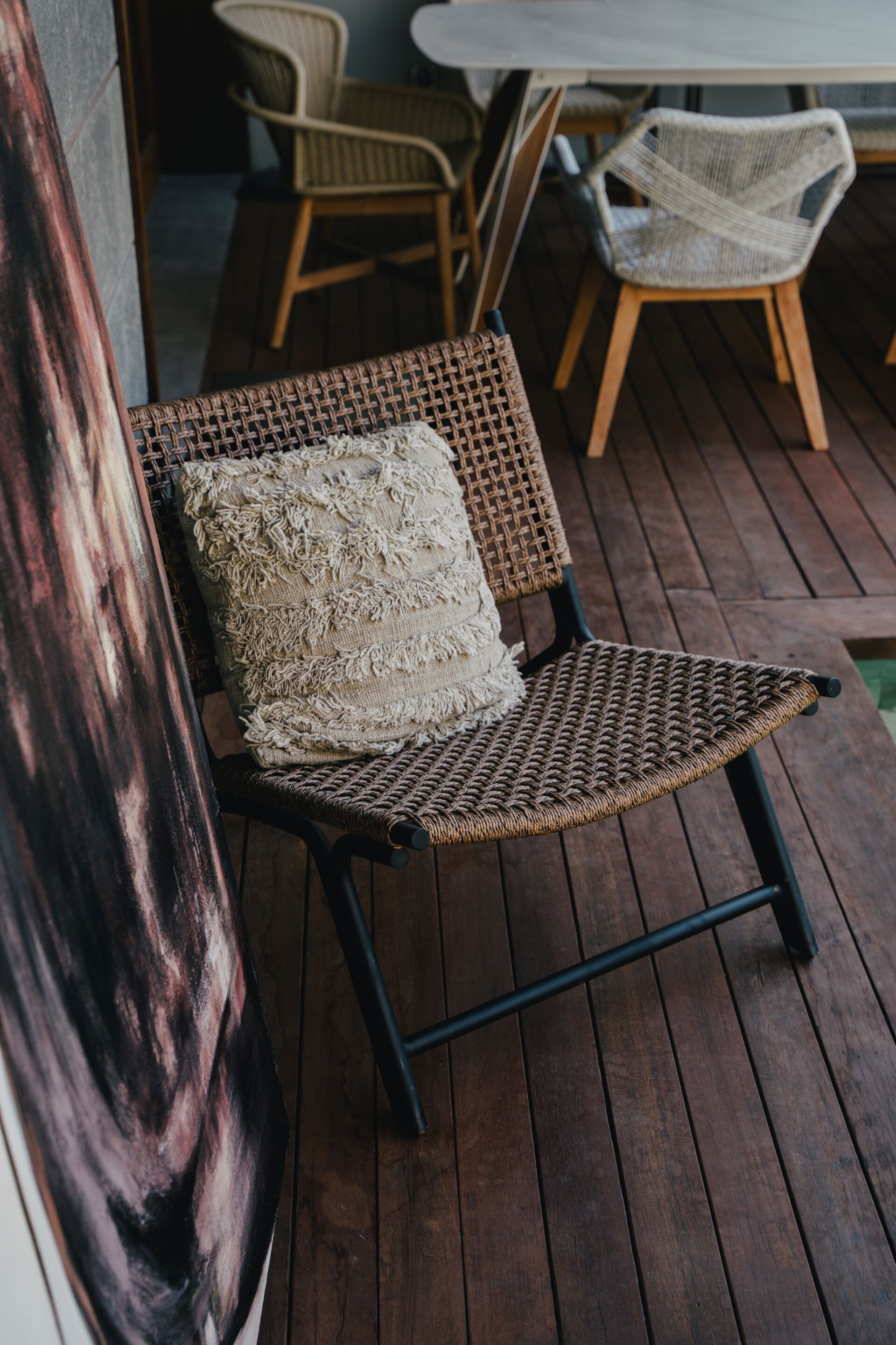 Садовое кресло из алюминия и синтетического волокна cbdesign Vienna Relax ARCH-00095215 - Вид №6