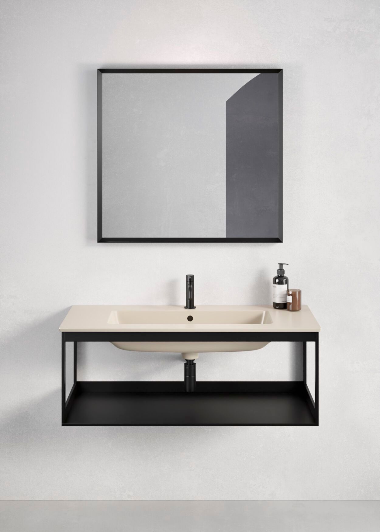 Прямоугольная раковина с держателем для полотенец GSI ceramica чистый ARCH-00068994 - Вид №2