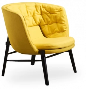 ROSSIN Мягкое кресло с подлокотниками Cleo wood