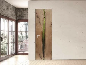PROTEK® Распашная дверь из дуба и смолы Legno e resina